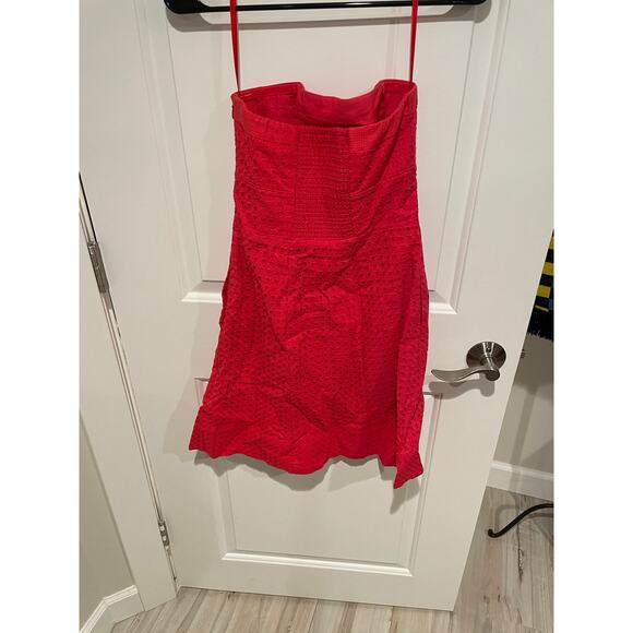 NWT WHBM strapless eyelet fit and flare paradise dress size 00 - Picture 5 of 9